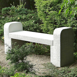 Лавка декоративная современная