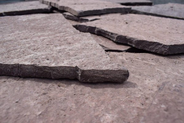 Плитняк Лемезит (вишня, бордо) 30-35 мм