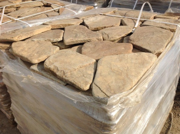 Галтованный Песчаник «Медовый» 30 мм