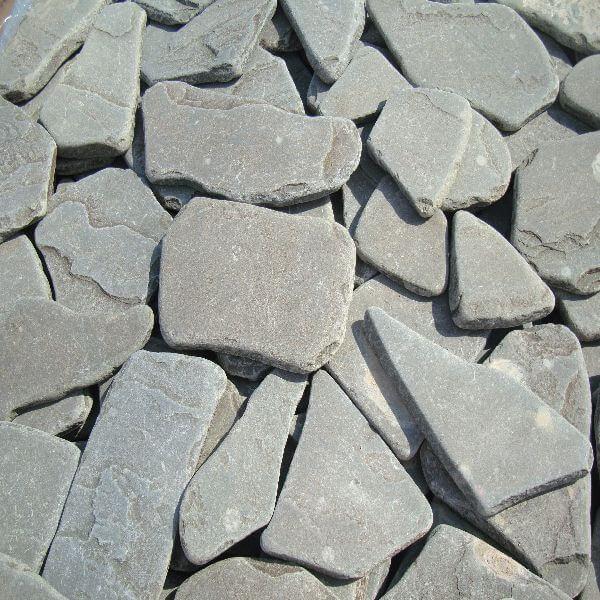 Галтованный Песчаник, серо-зеленый 30-40 мм