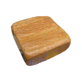 Галтованная брусчатка из Златолита, размер 100-200 мм, толщина 20-30 мм