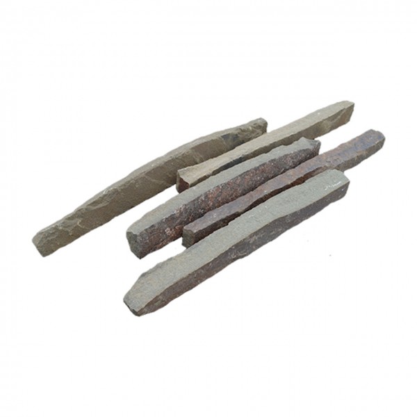 Горбушка из Песчаника, серо-зеленая, ширина 20-50 мм, толщина 40-50 мм