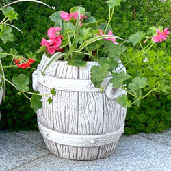 Вазон декоративный Бочонок