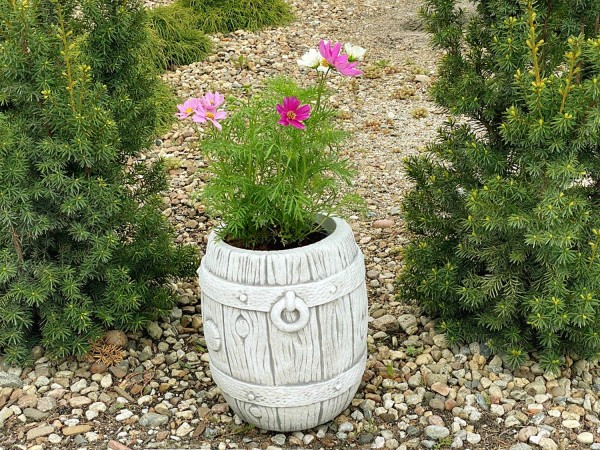 Вазон декоративный Бочонок