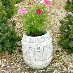 Вазон декоративный Бочонок