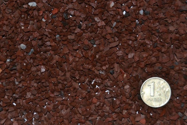 Каменная крошка из Яшмы, фракция 20-40 мм