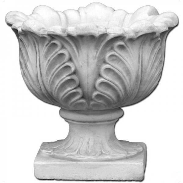 Вазон современный Листья