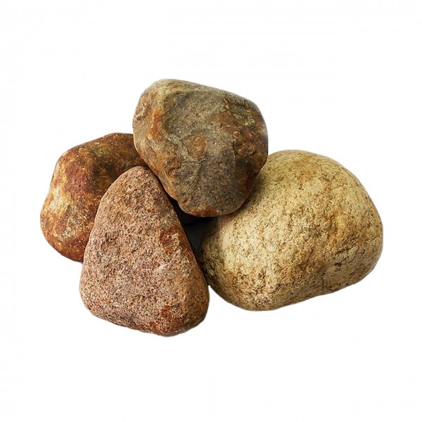 Валун ландшафтный, розовый