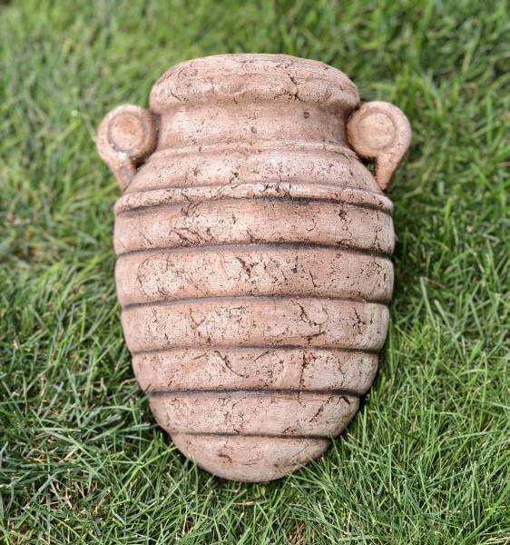 Амфора «Улей» с принтом темная патина