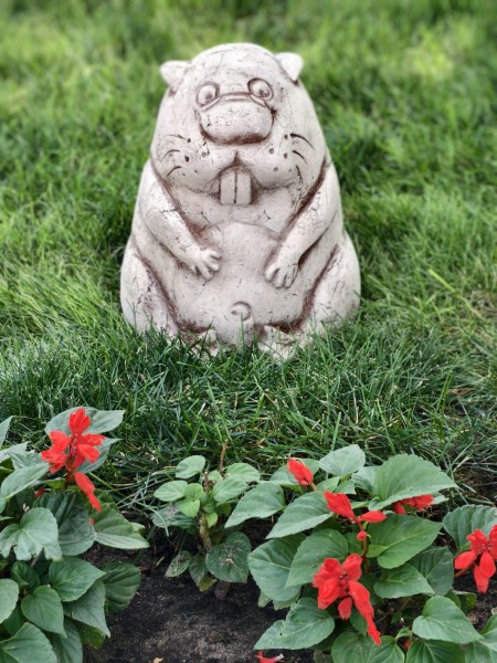 Скульптура декоративная «Бобр»