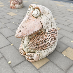 Скульптура декоративная «Ворона»