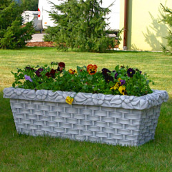 Вазон кашпо Плетёнка