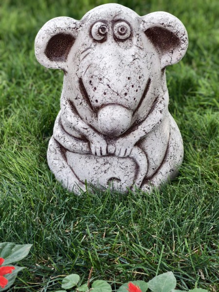 Скульптура декоративная «Мышь»