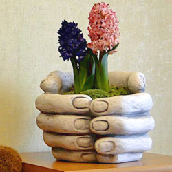 Вазон современный Ручки