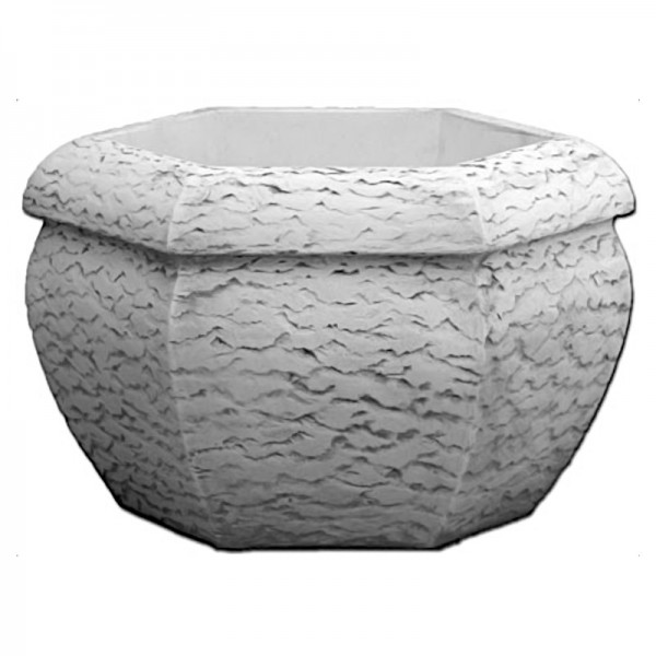 Вазон современный шестиугольный