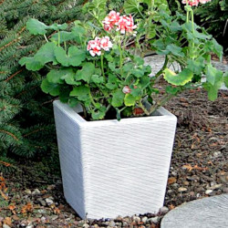 Вазон современный, квадратный