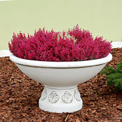 Вазон классический круглый на ножке