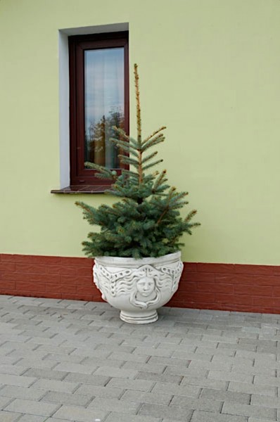 Вазон античный Медуза Горгона