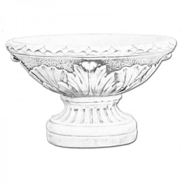 Вазон античный овальный