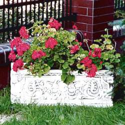 Вазон античный с орнаментом, кашпо