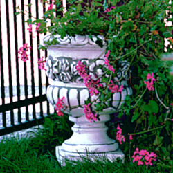 Вазон античный Цветы