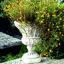 Вазон античный Цветок