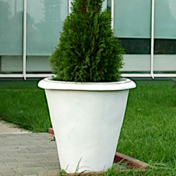 Вазон современный, серийный, конусный