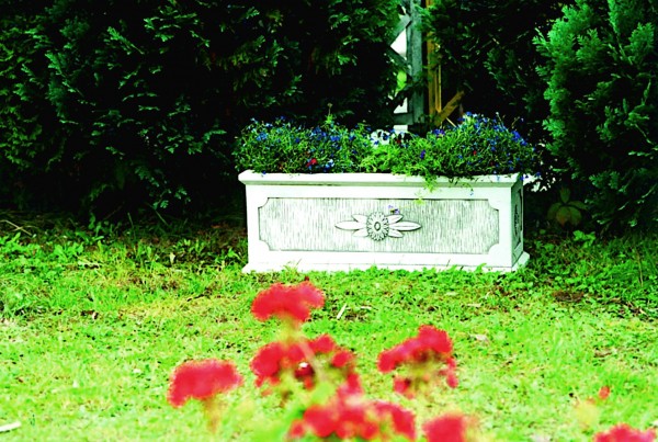 Вазон кашпо с орнаментом