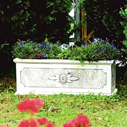 Вазон кашпо с орнаментом