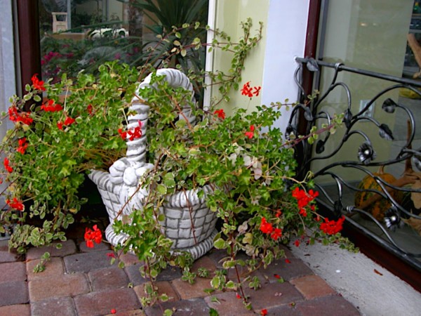 Вазон современный Корзина