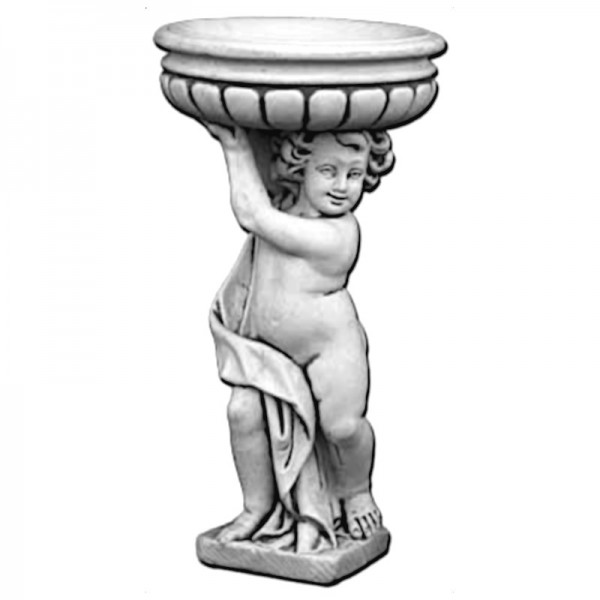 Вазон скульптурный античный, левый