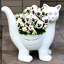Вазон скульптурный Кот