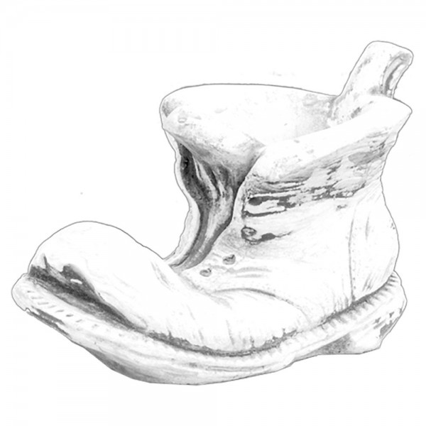 Вазон скульптурный Башмачок