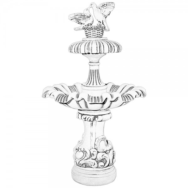 Фонтан классический Голуби