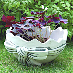 Вазон современный Скорлупа