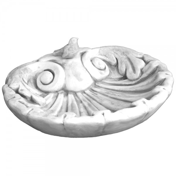 Поилка Ракушка с птичкой