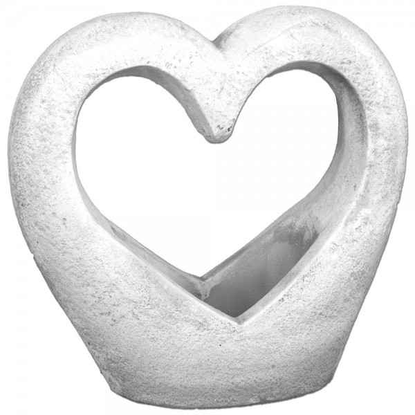 Вазон современный Сердце