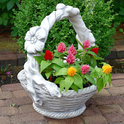 Вазон современный Корзинка