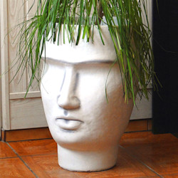 Вазон модерн Голова женская