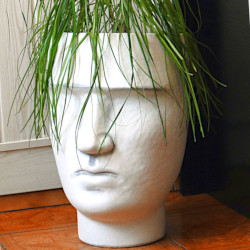 Вазон модерн Голова мужская