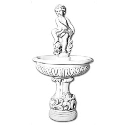 Фонтан античный Мальчик с рыбой