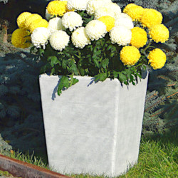 Вазон современный, квадратный