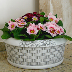 Вазон современный Корзина без ручки