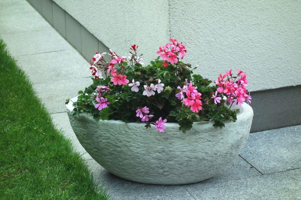 Вазон классический овальный