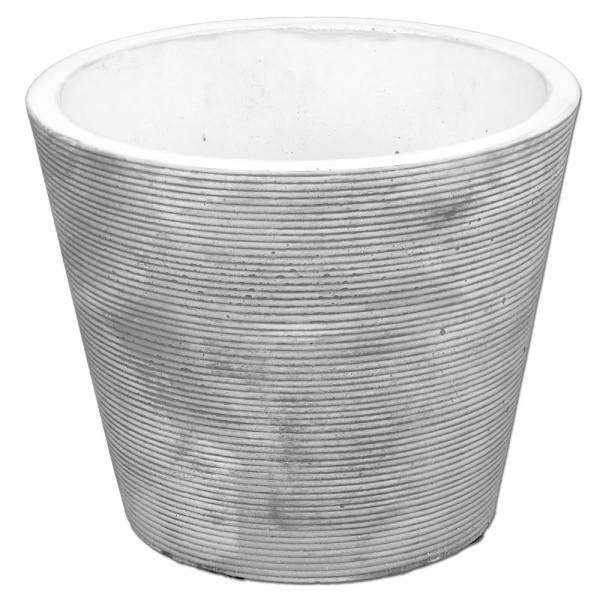 Вазон современный круглый