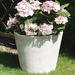 Вазон современный круглый