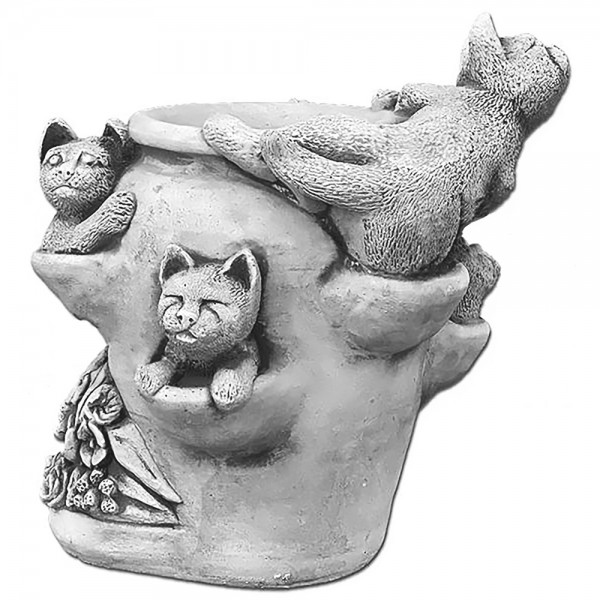 Вазон декоративный Кошкин дом