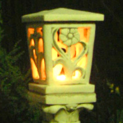 Декоративный элемент Фонарь с цветком