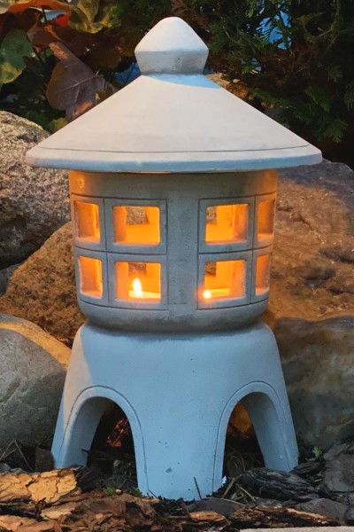 Фонарь японский круглый, большой