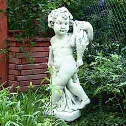 Скульптура античная Амур с дичью